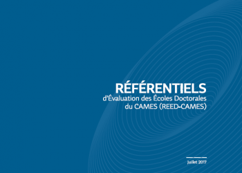 Référentiel d’Évaluation des Écoles Doctorales du CAMES (REED-CAMES)